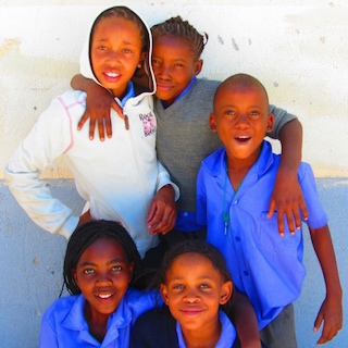 "Namibia School Children Greenloons"