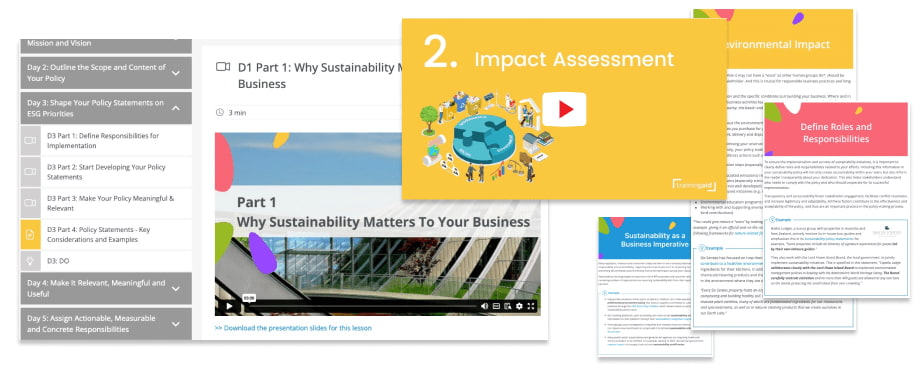 what and how you will learn