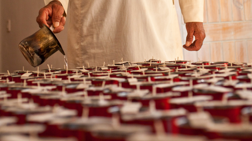 Candle Making Workshop at Feynan Ecolodge